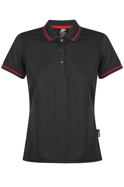 BLACK/RED - Cottesloe Lady Polos