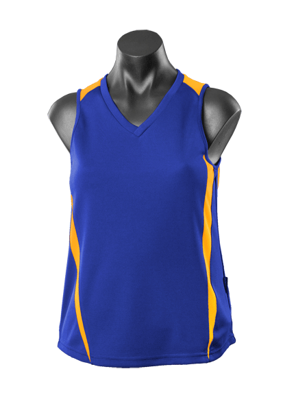 ROYAL/GOLD - Eureka Lady Singlets