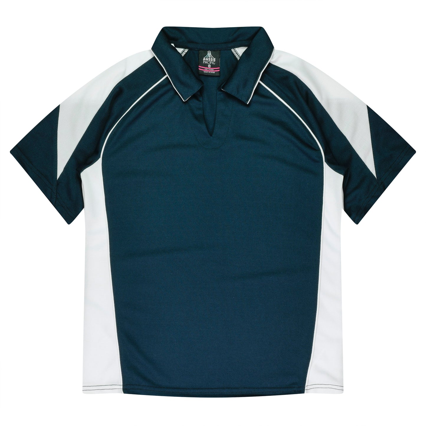NAVY/WHITE - Premier Lady Polos