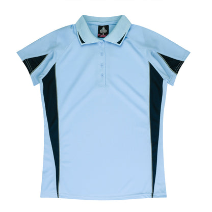 SKY/NAVY - Eureka Lady Polos