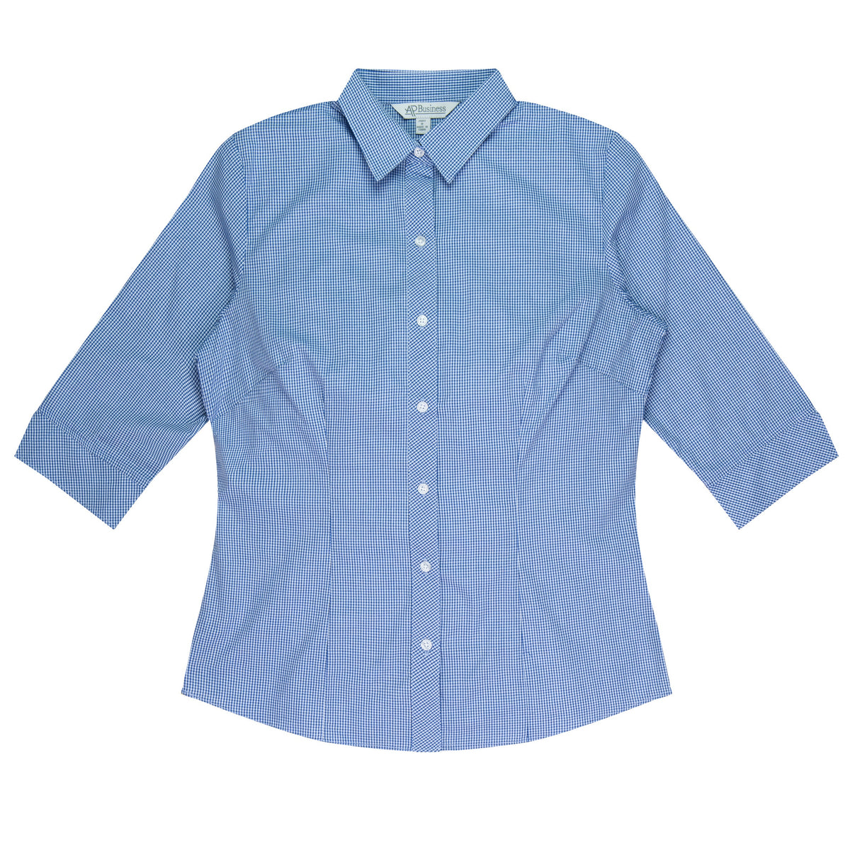 NAVY/WHITE - Toorak Lady Shirt 3/4 Sleeve