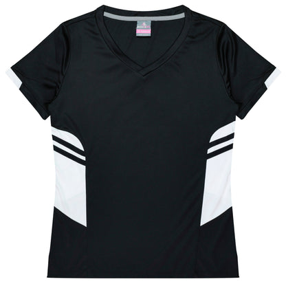BLACK/WHITE - Tasman Lady Tees
