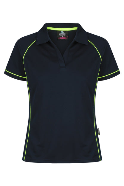 NAVY/GREEN - Endeavour Lady Polos