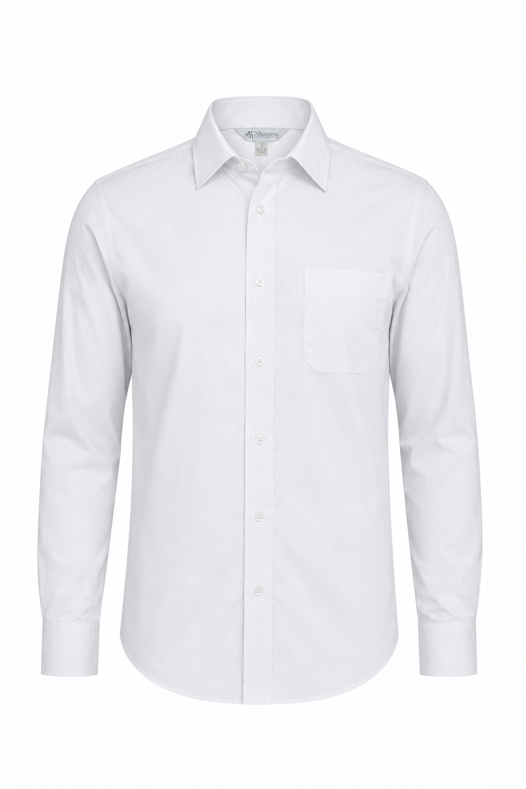White - Mosman Mens Shirt Long Sleeve