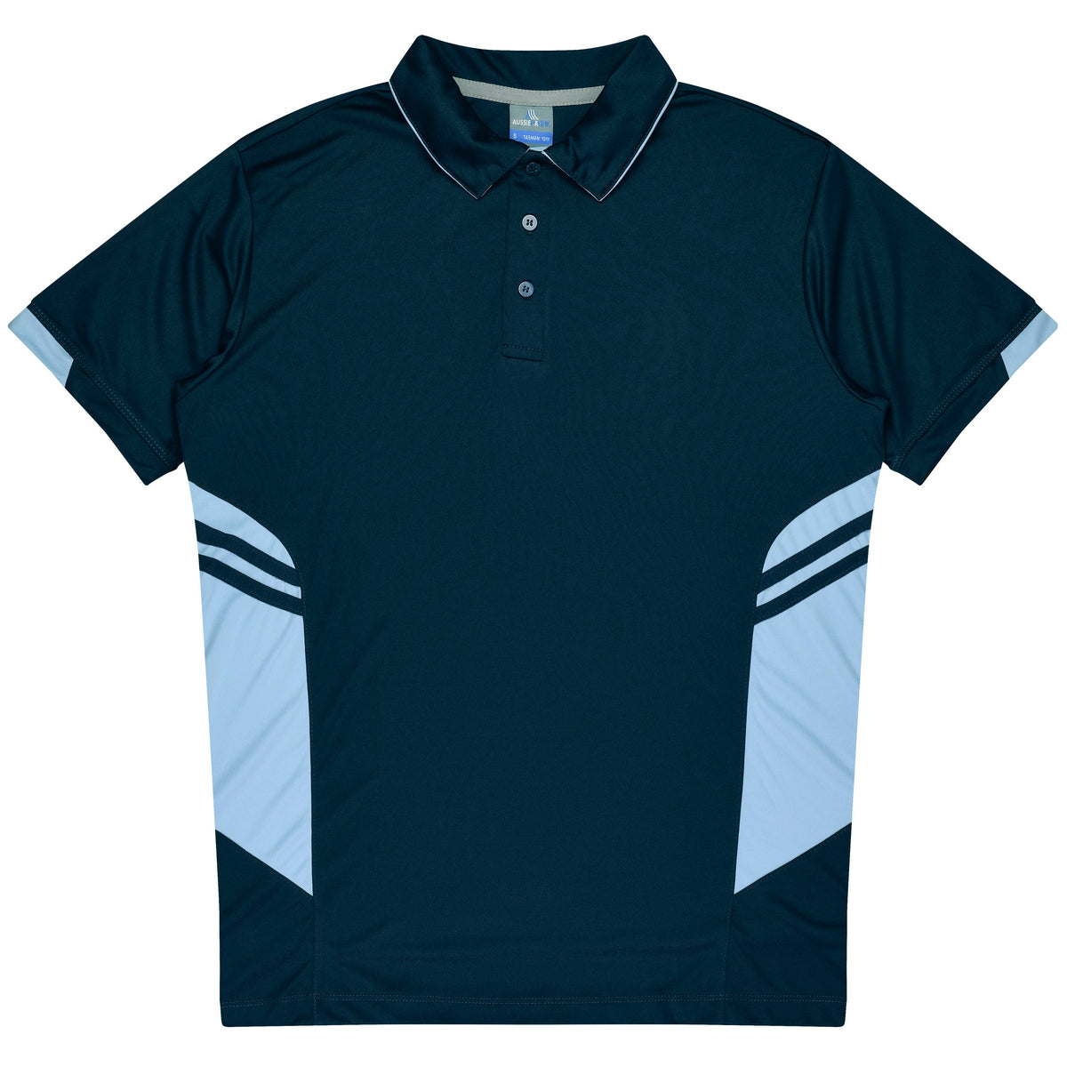 NAVY/SKY - Tasman Kids Polos