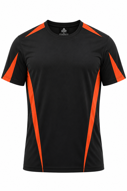 BLACK/ORANGE - Eureka Kids Tees