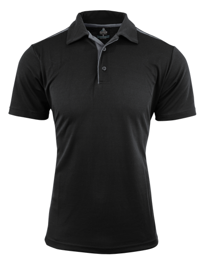 BLACK/ASHE - Paterson Mens Polos