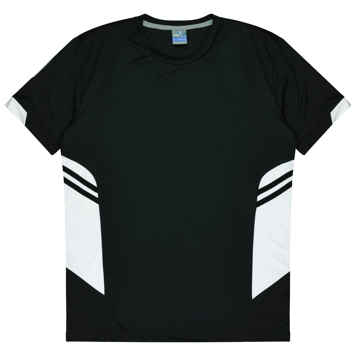BLACK/WHITE - Tasman Mens Tees