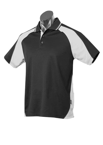 BLACK/RED/GOLD - Panorama Kids Polos