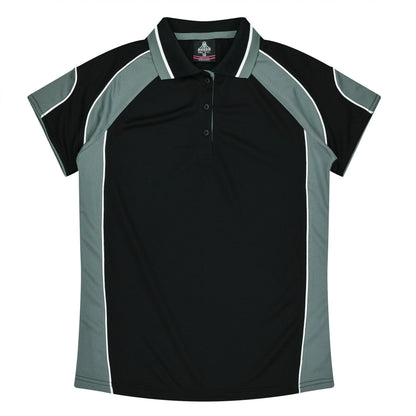 BLACK/ASHE - Murray Lady Polos