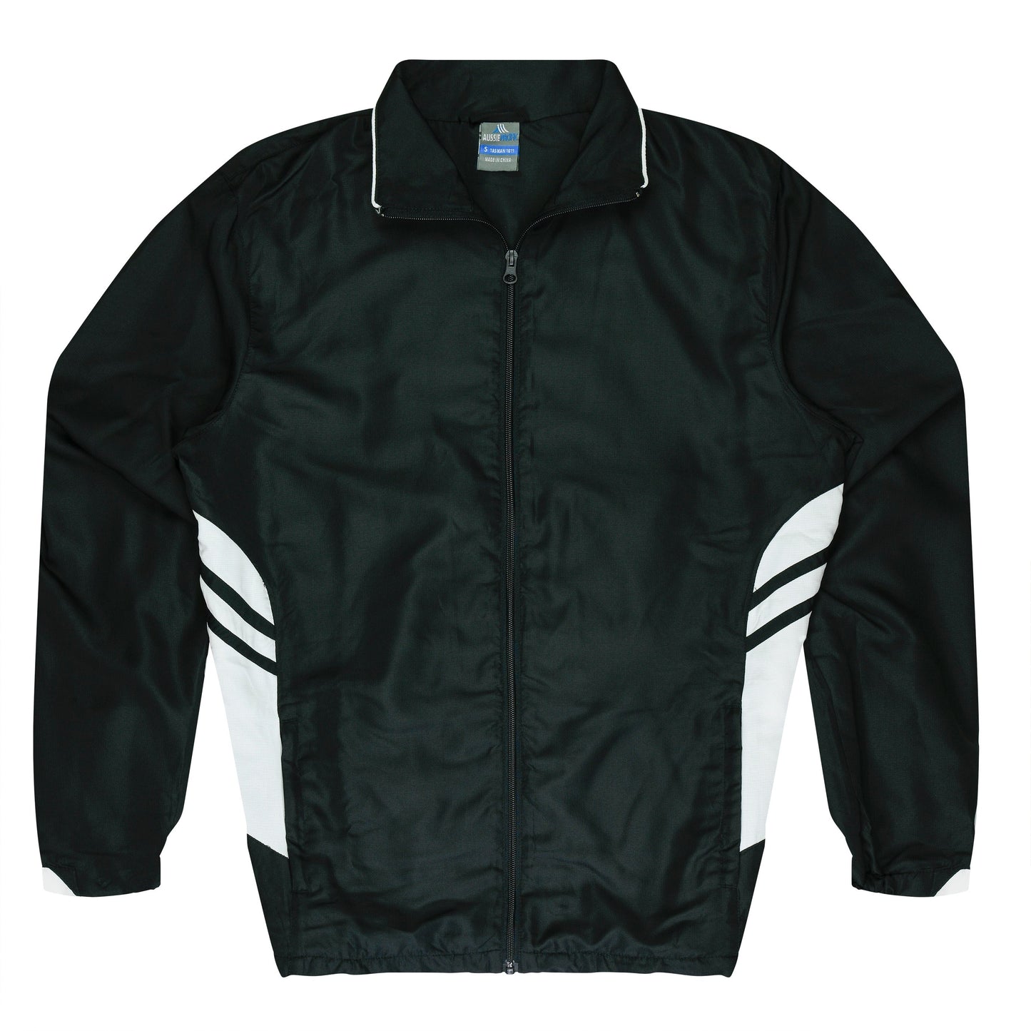 BLACK/WHITE - Tasman Kids Tracktops