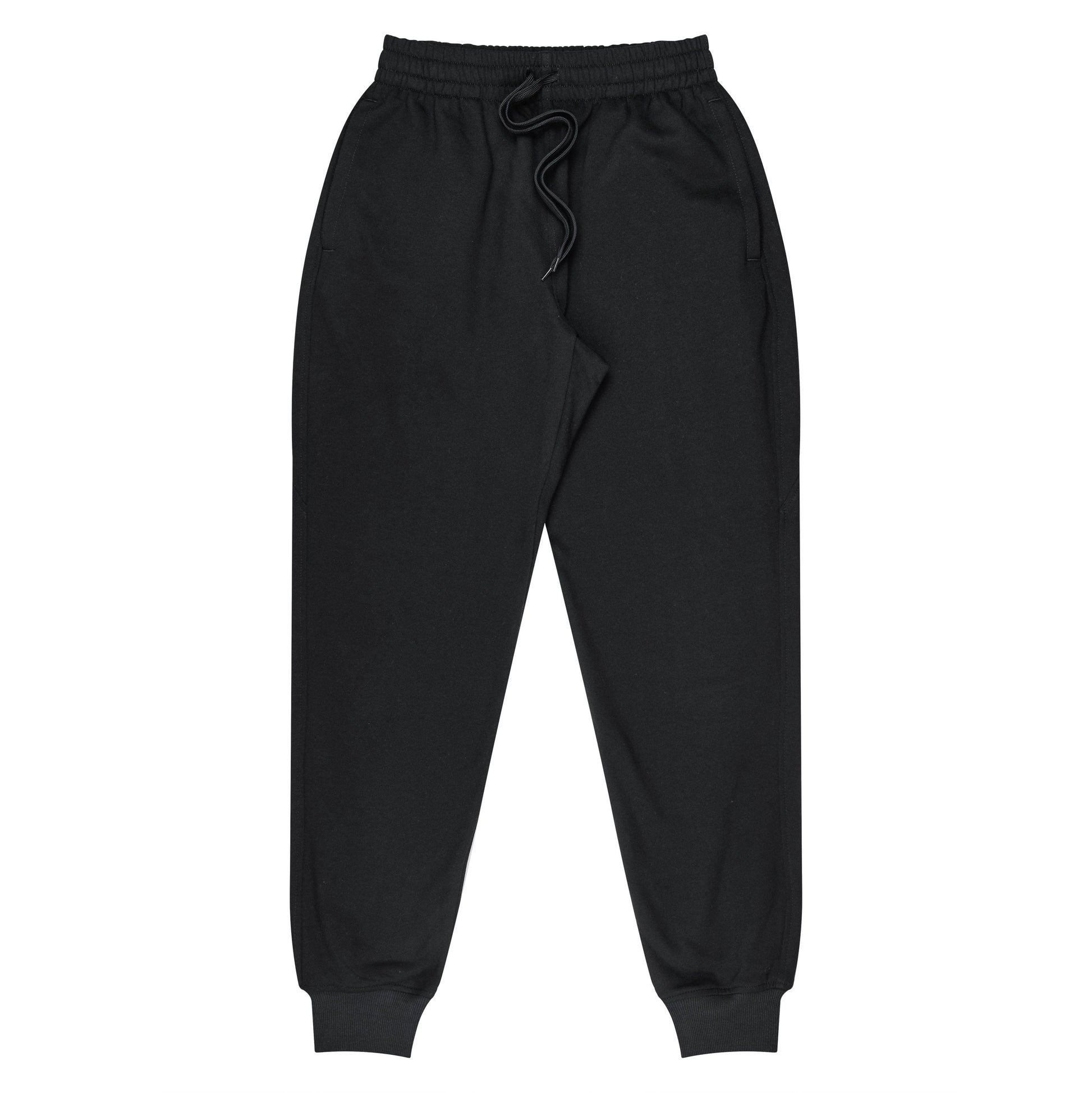 Black - Tapered Fleece Kids Pants