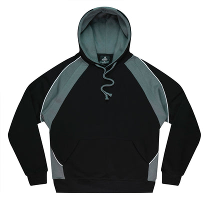 BLACK/ASHE/WHITE - Huxley Mens Hoodies