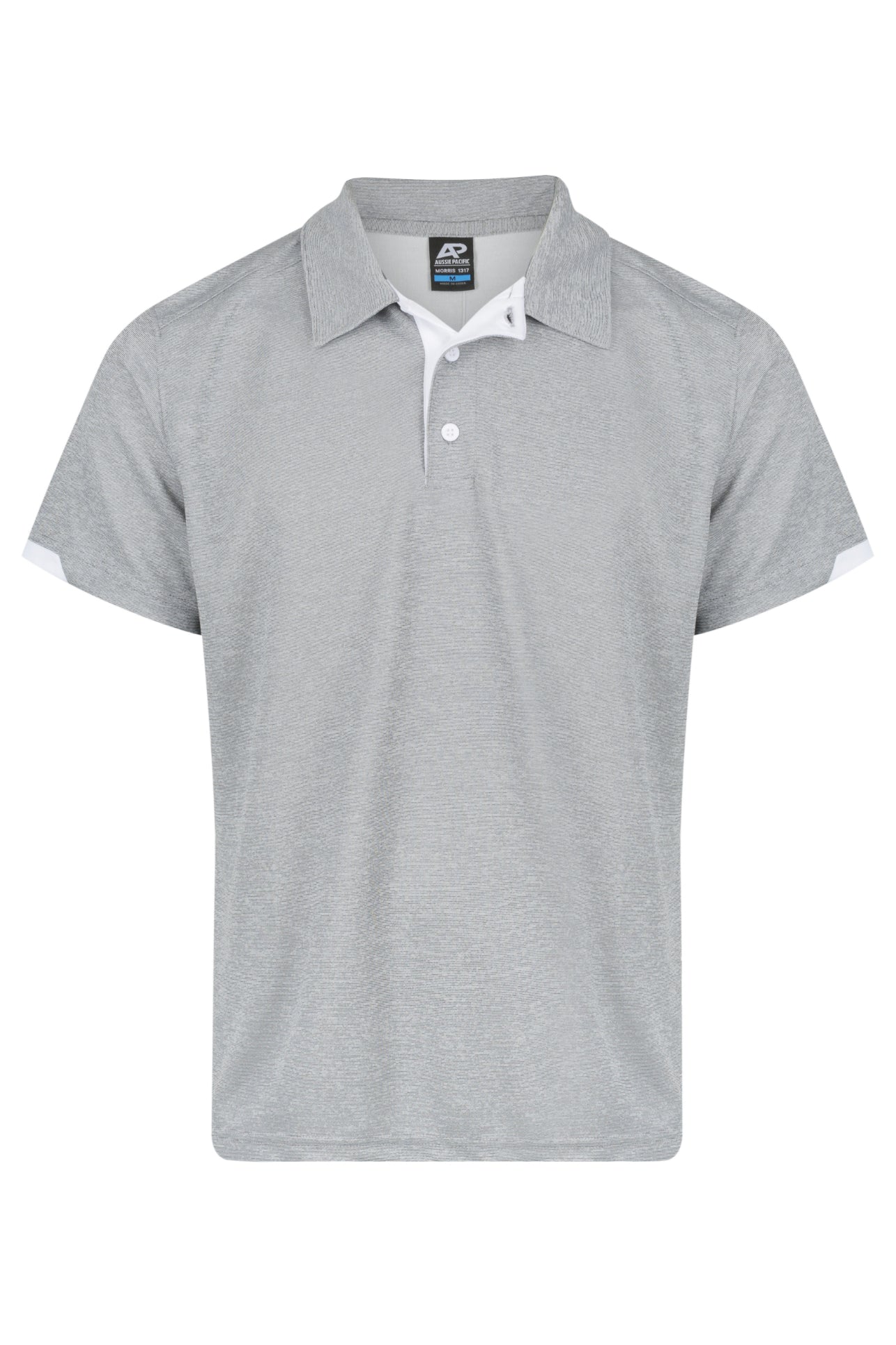 BLACK/WHITE - Morris Mens Polos