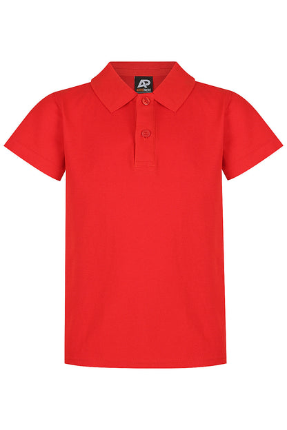 Red - Hunter Kids Polos