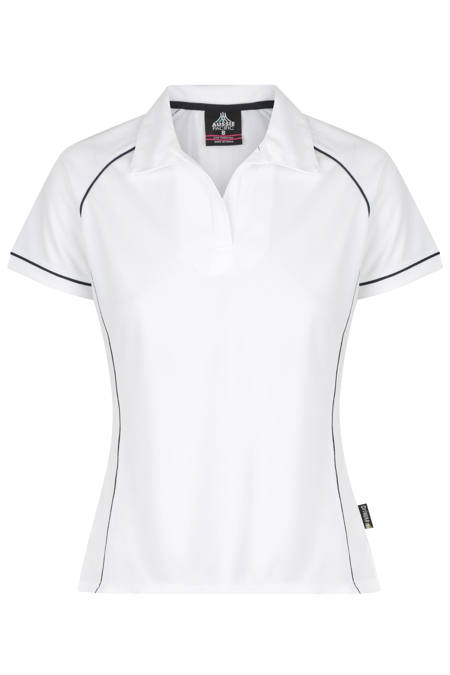 WHITE/NAVY - Endeavour Lady Polos