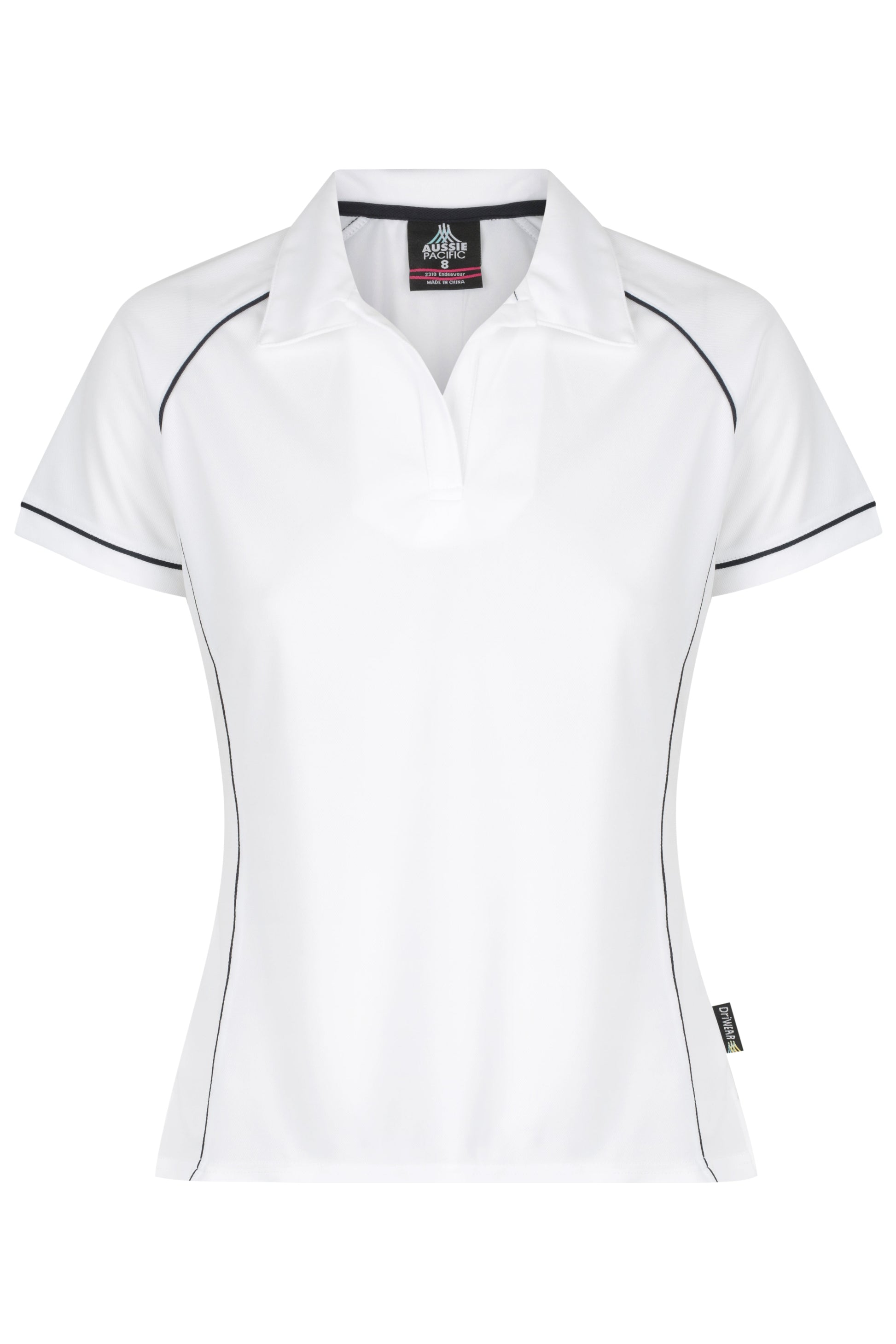 WHITE/NAVY - Endeavour Lady Polos