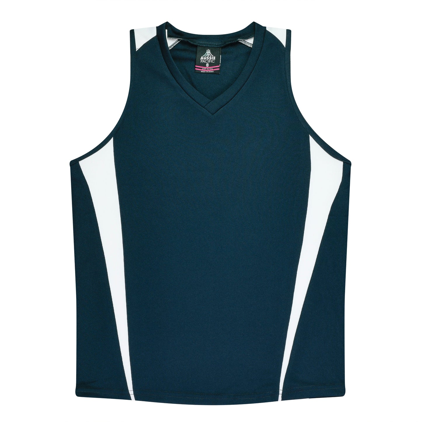 NAVY/WHITE - Eureka Lady Singlets