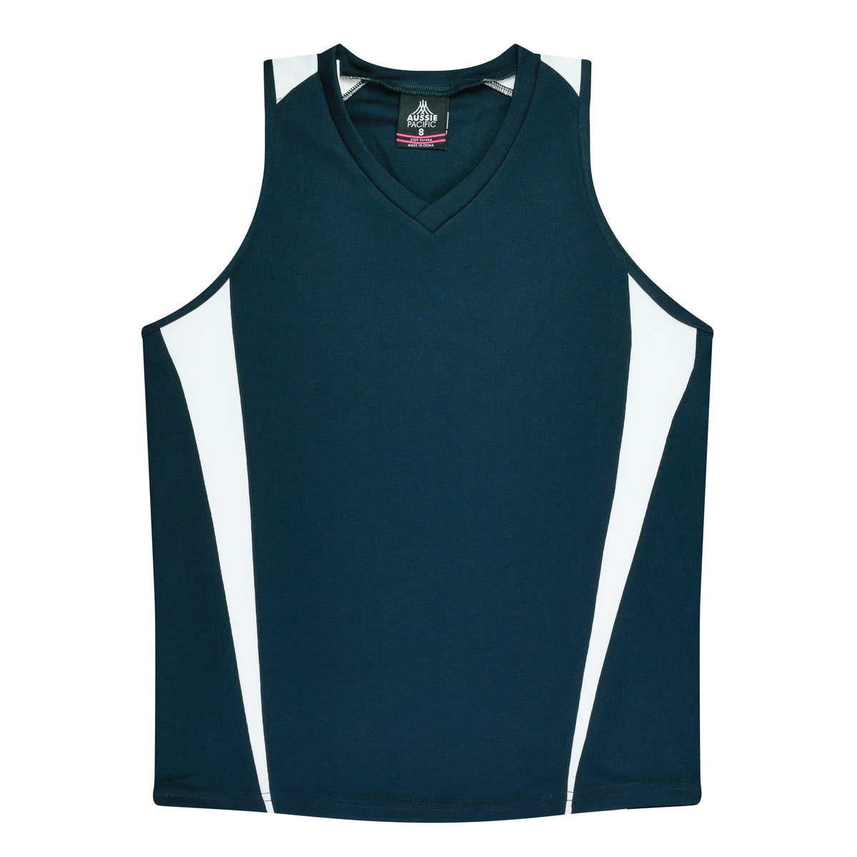 NAVY/WHITE - Eureka Lady Singlets