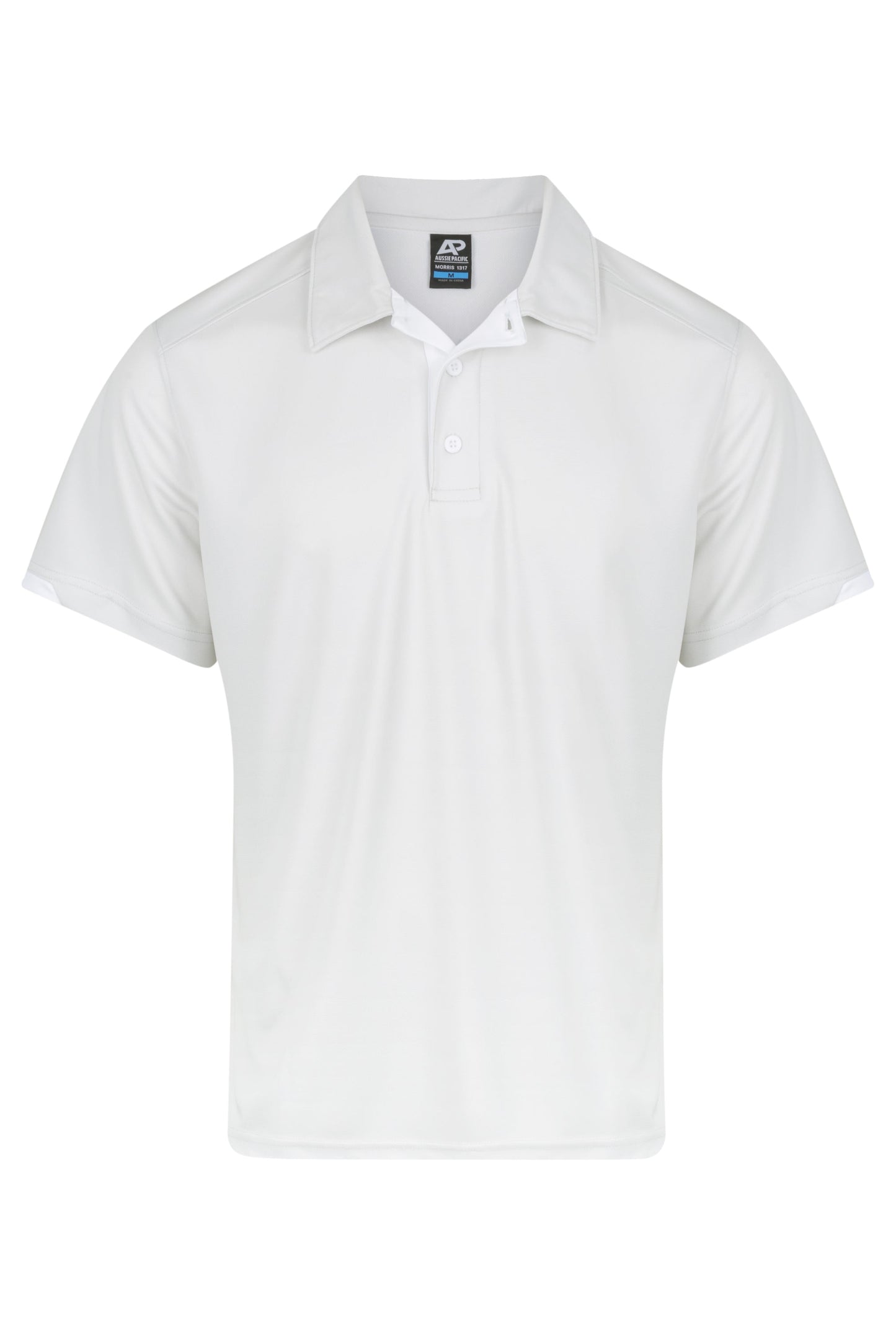 LIGHT GREY/WHITE - Morris Mens Polos