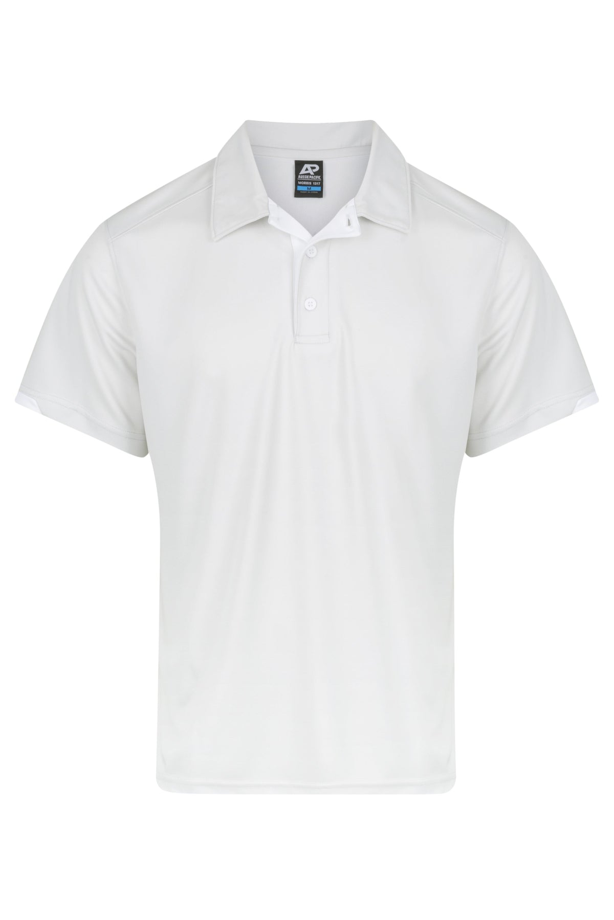 LIGHT GREY/WHITE - Morris Mens Polos