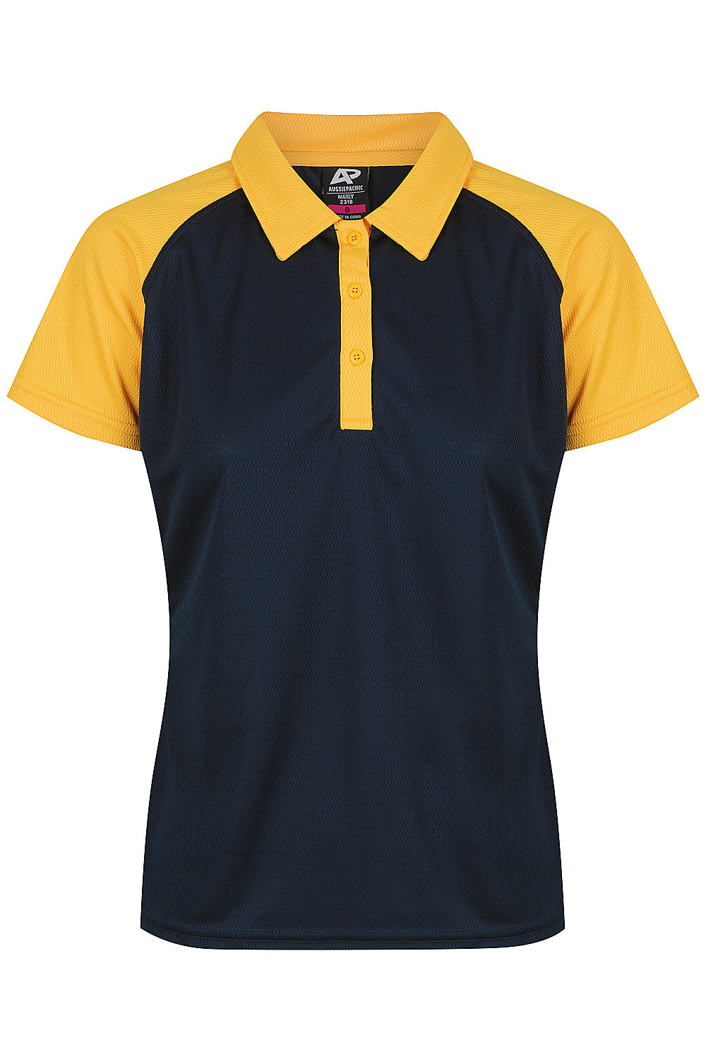 NAVY/GOLD - Manly Lady Polos