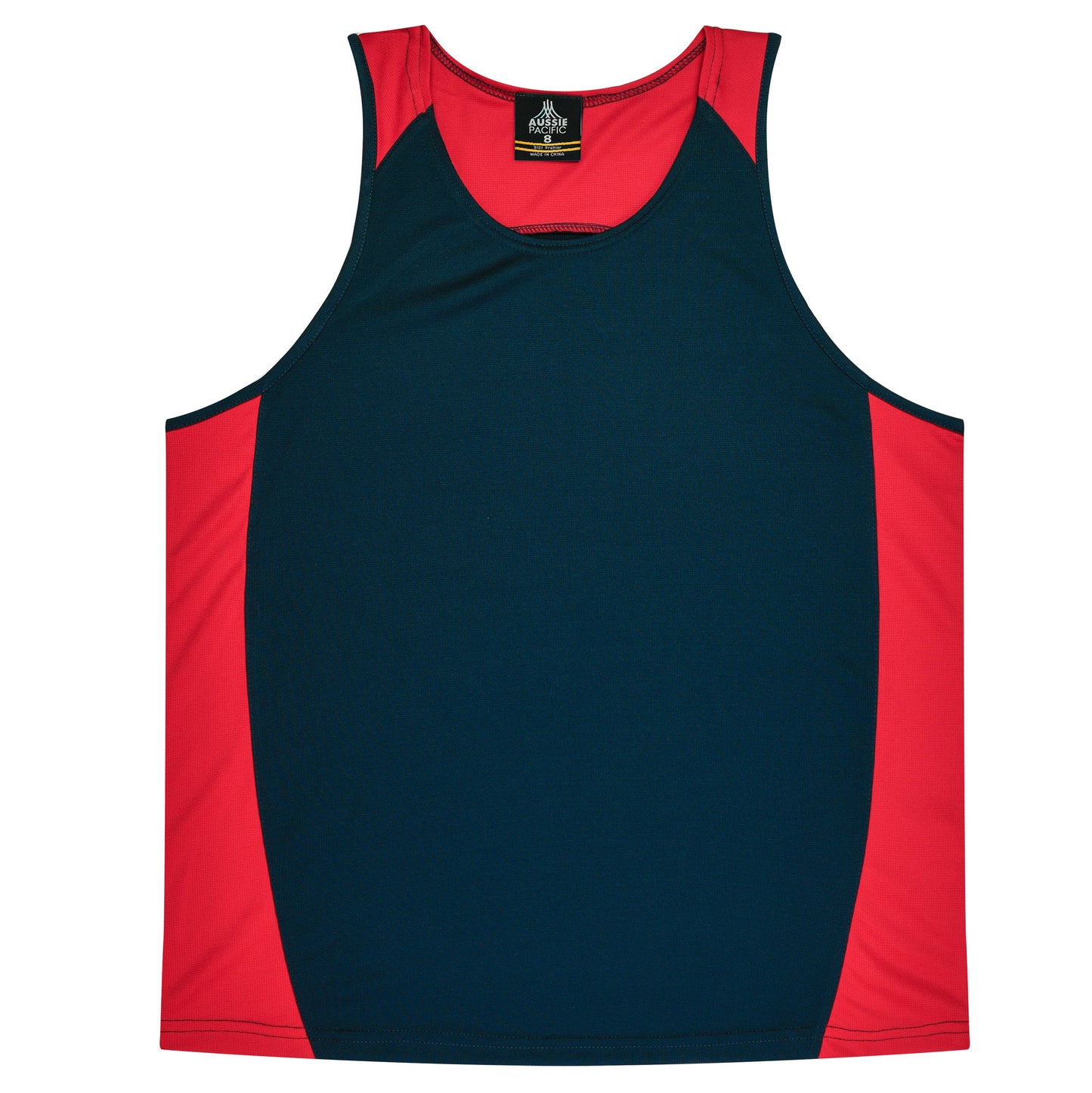 NAVY/RED - Premier Kids Singlets