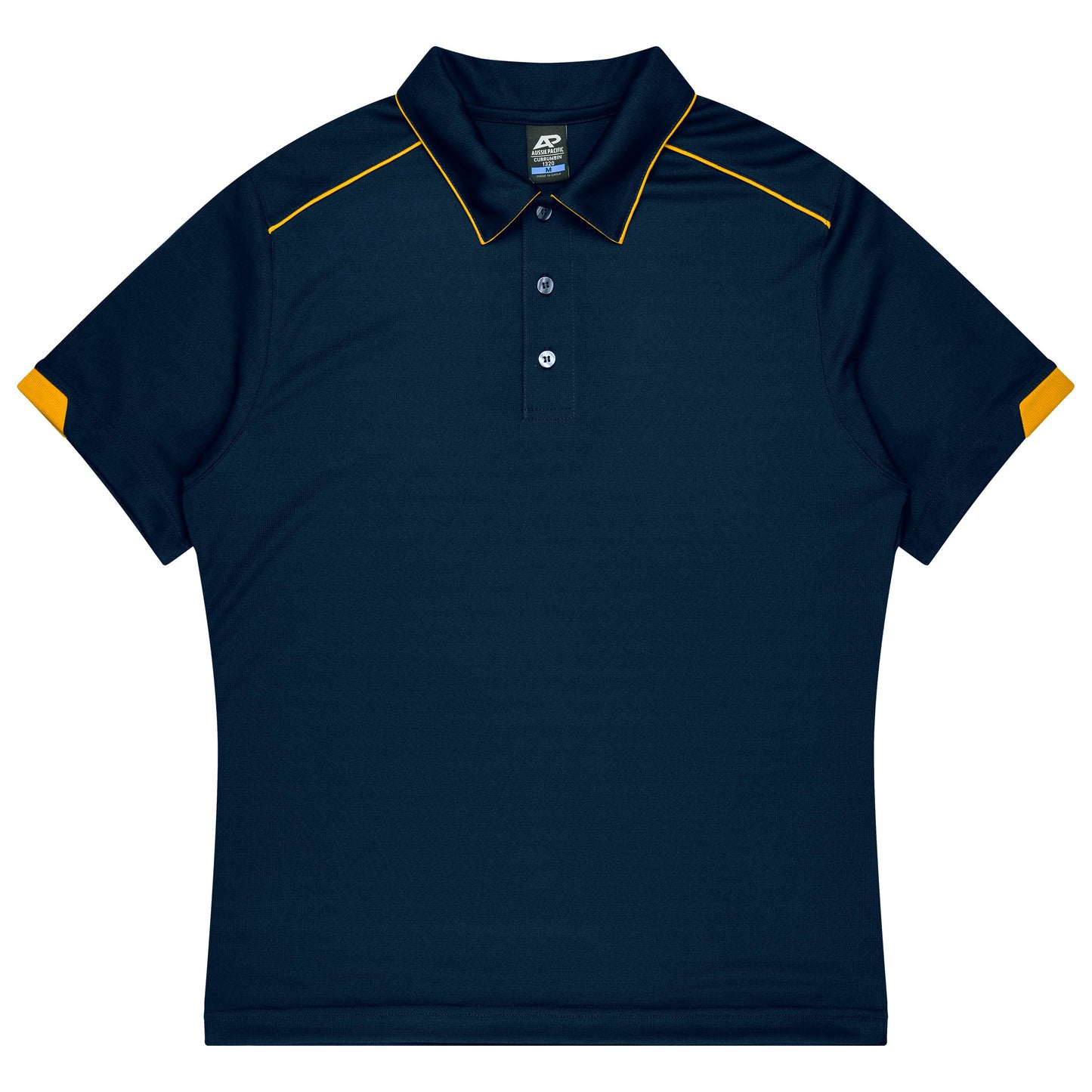 NAVY/GOLD - Currumbin Kids Polos