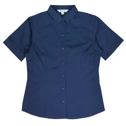 NAVY - Mosman Lady Shirt Short Sleeve