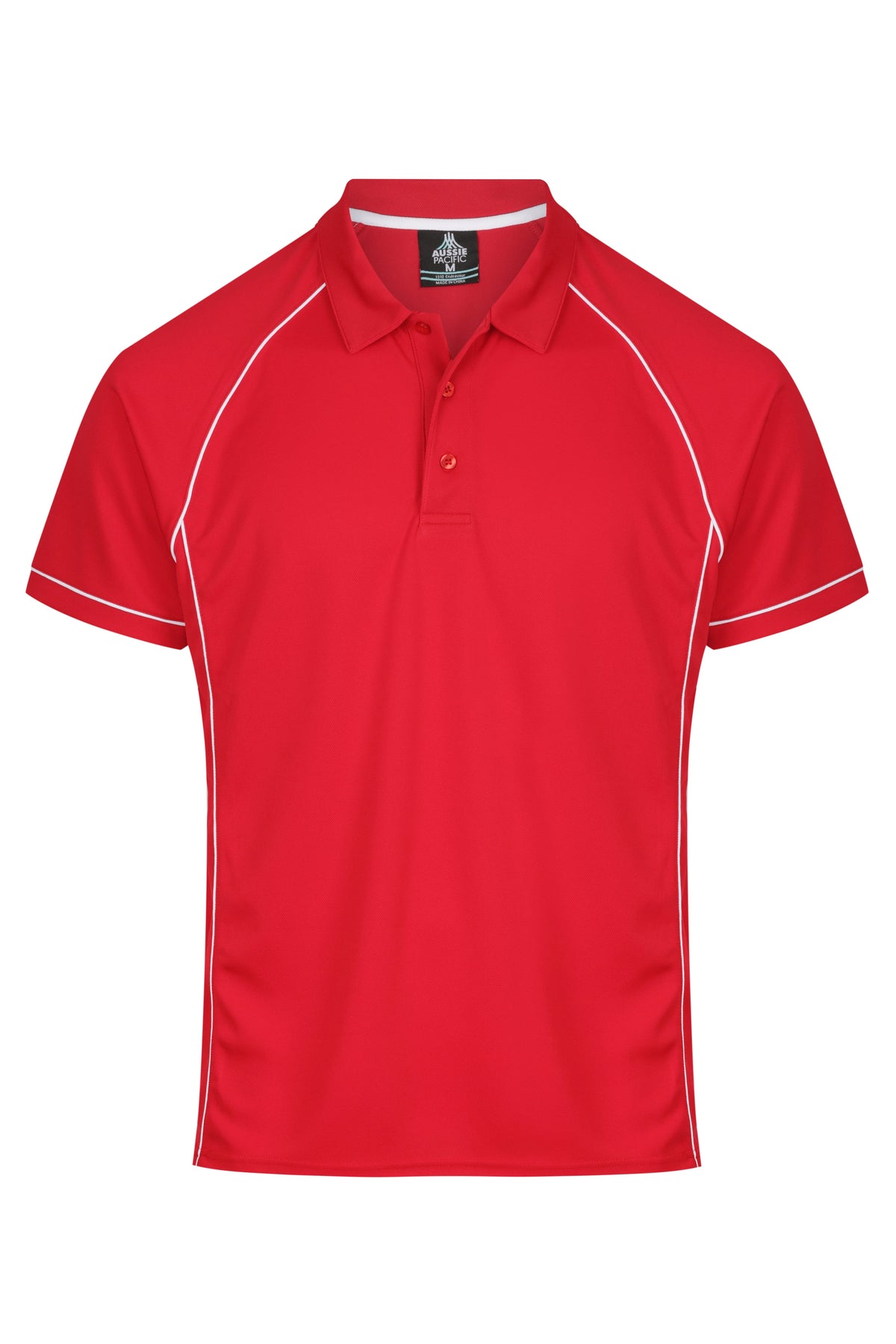 RED/WHITE - Endeavour Mens Polos