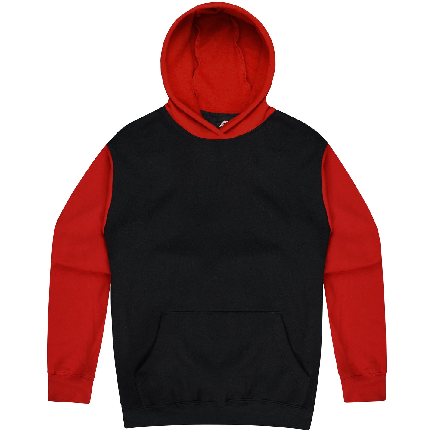 BLACK/RED - Monash Mens Hoodies