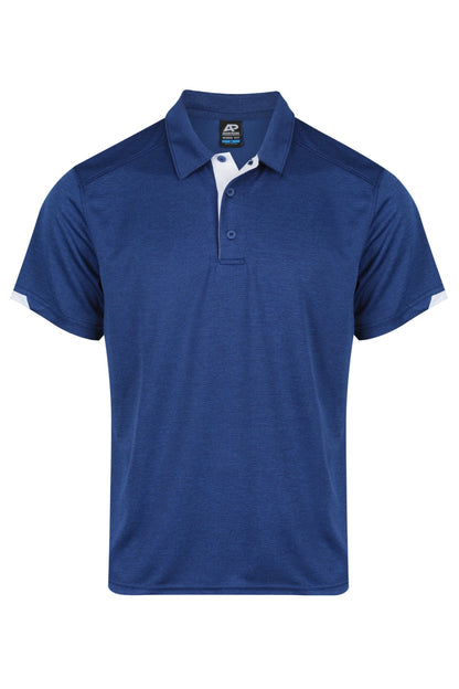 NAVY/WHITE - Morris Mens Polos