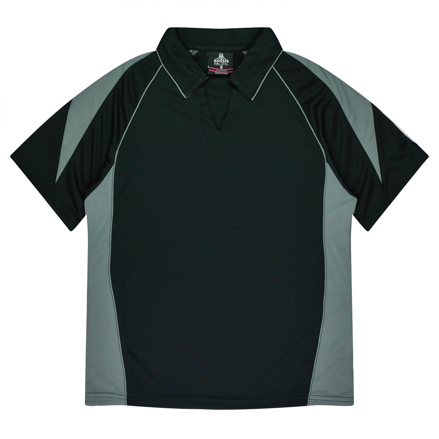 BLACK/ASHE - Premier Lady Polos