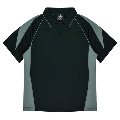 BLACK/ASHE - Premier Lady Polos