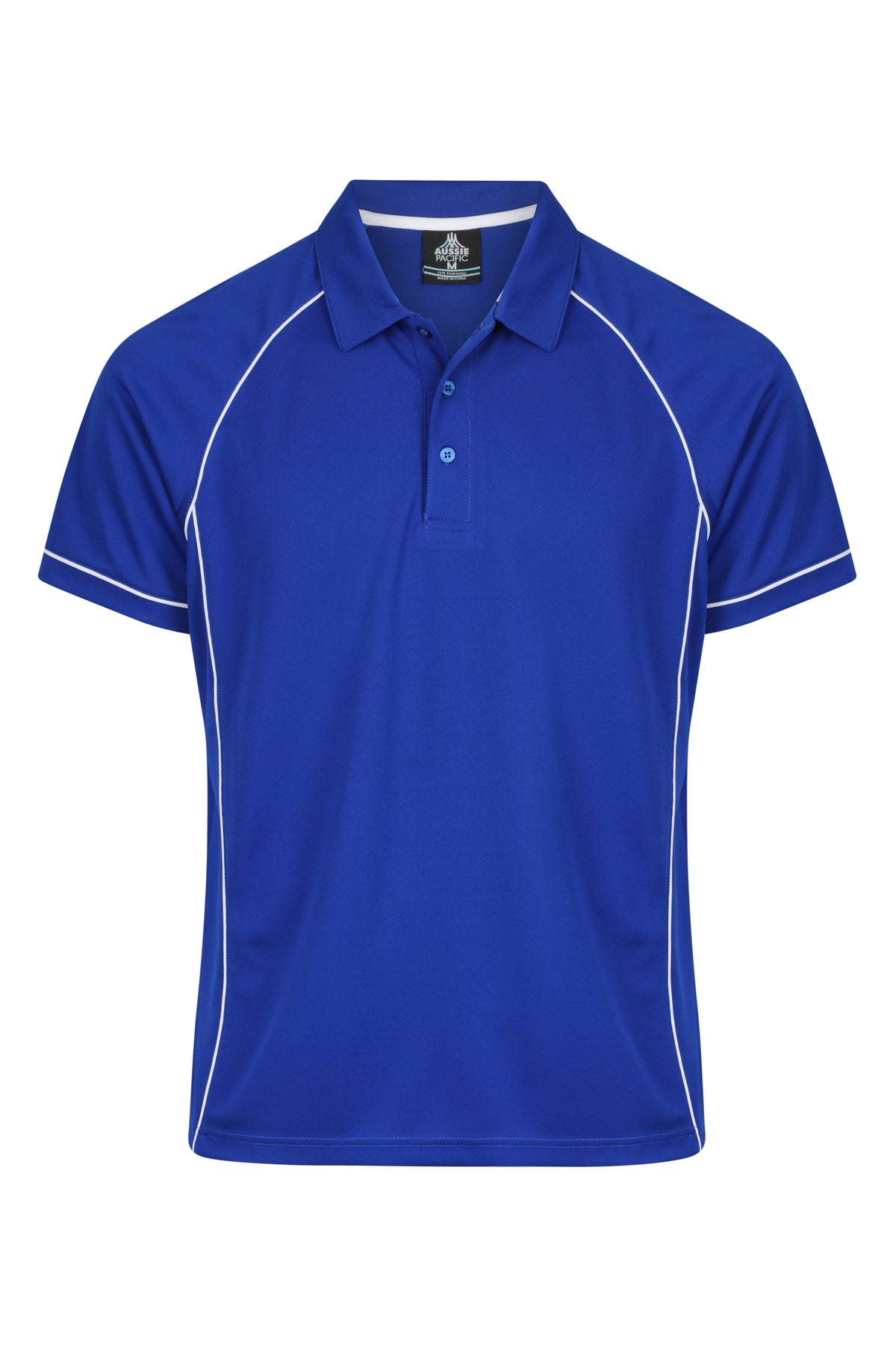 ROYAL/WHITE - Endeavour Mens Polos