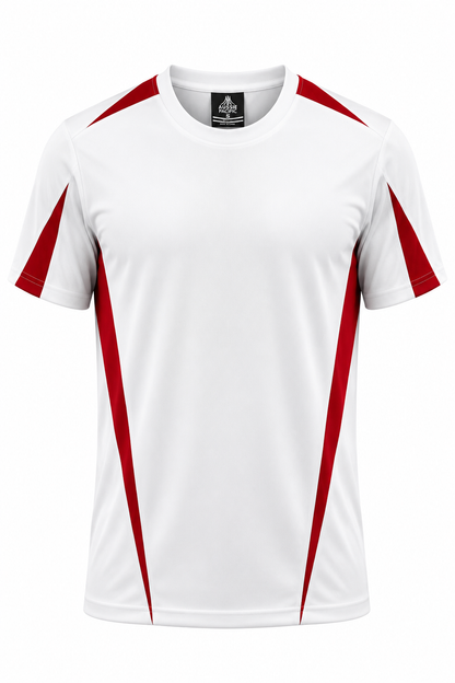 WHITE/RED - Eureka Mens Tees