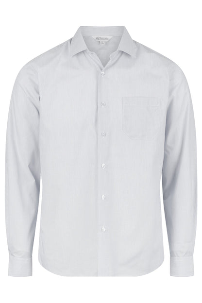 SILVER - Belair Mens Shirt Long Sleeve