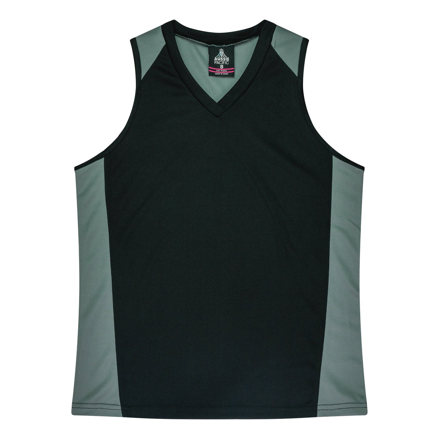 BLACK/ASHE - Premier Lady Singlets