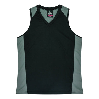 BLACK/ASHE - Premier Lady Singlets