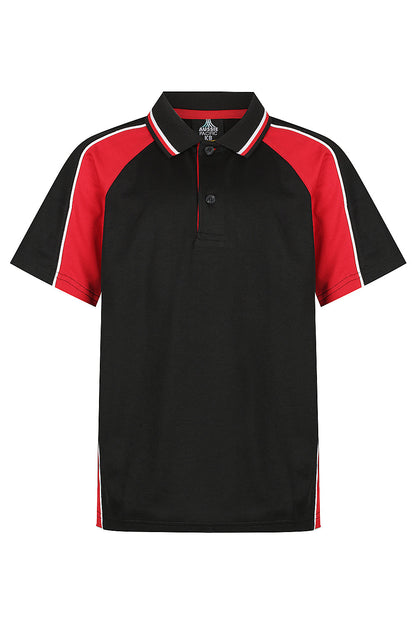 BLACK/RED/WHITE - Panorama Kids Polos
