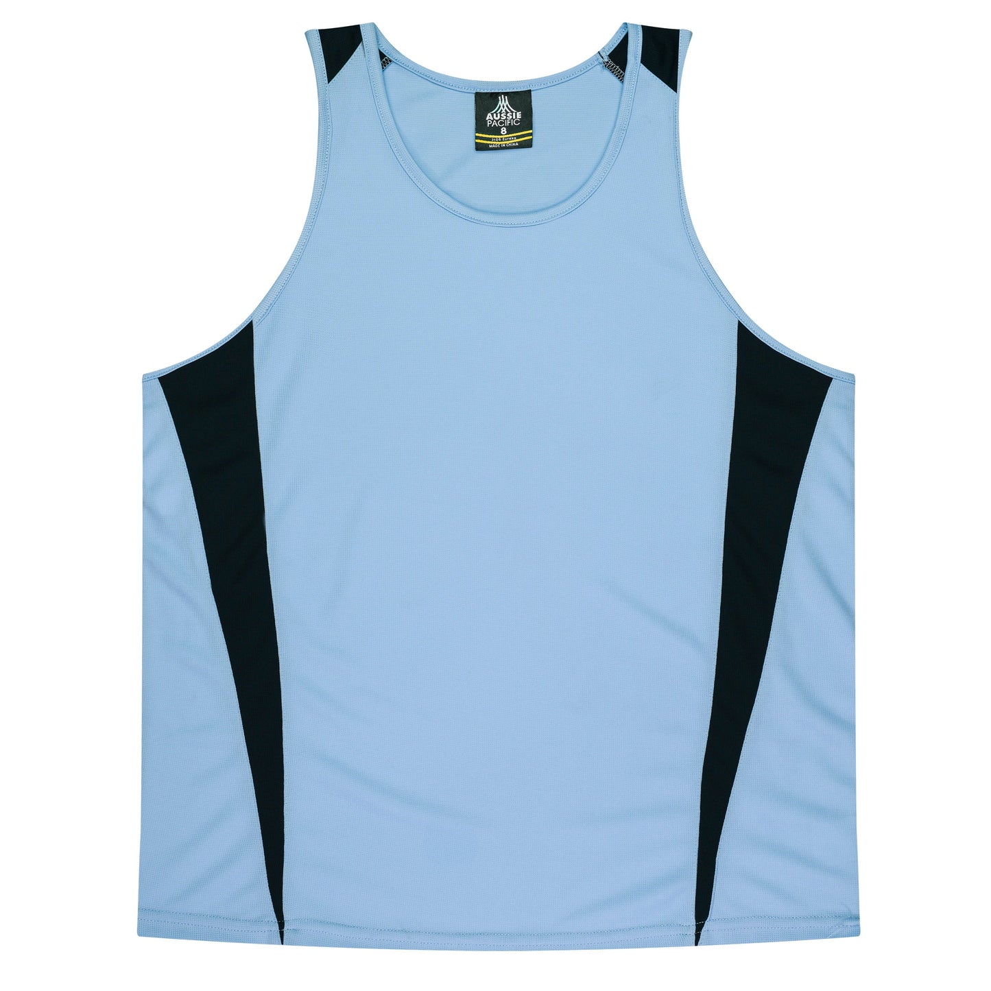 SKY/NAVY - Eureka Kids Singlets