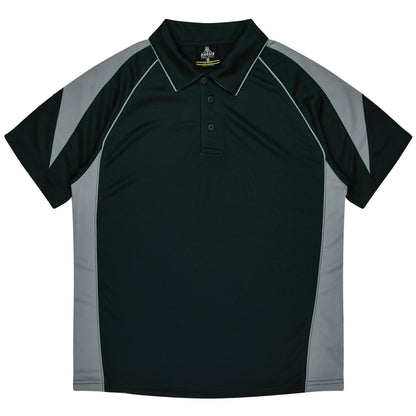 BLACK/ASHE - Premier Kids Polos