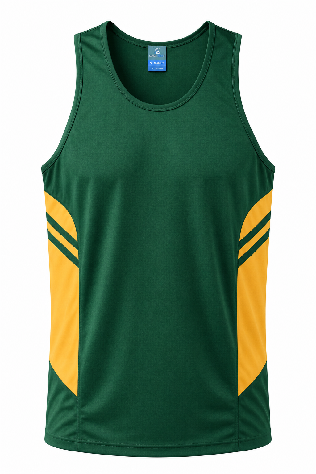 BOTTLE/GOLD - Tasman Mens Singlets