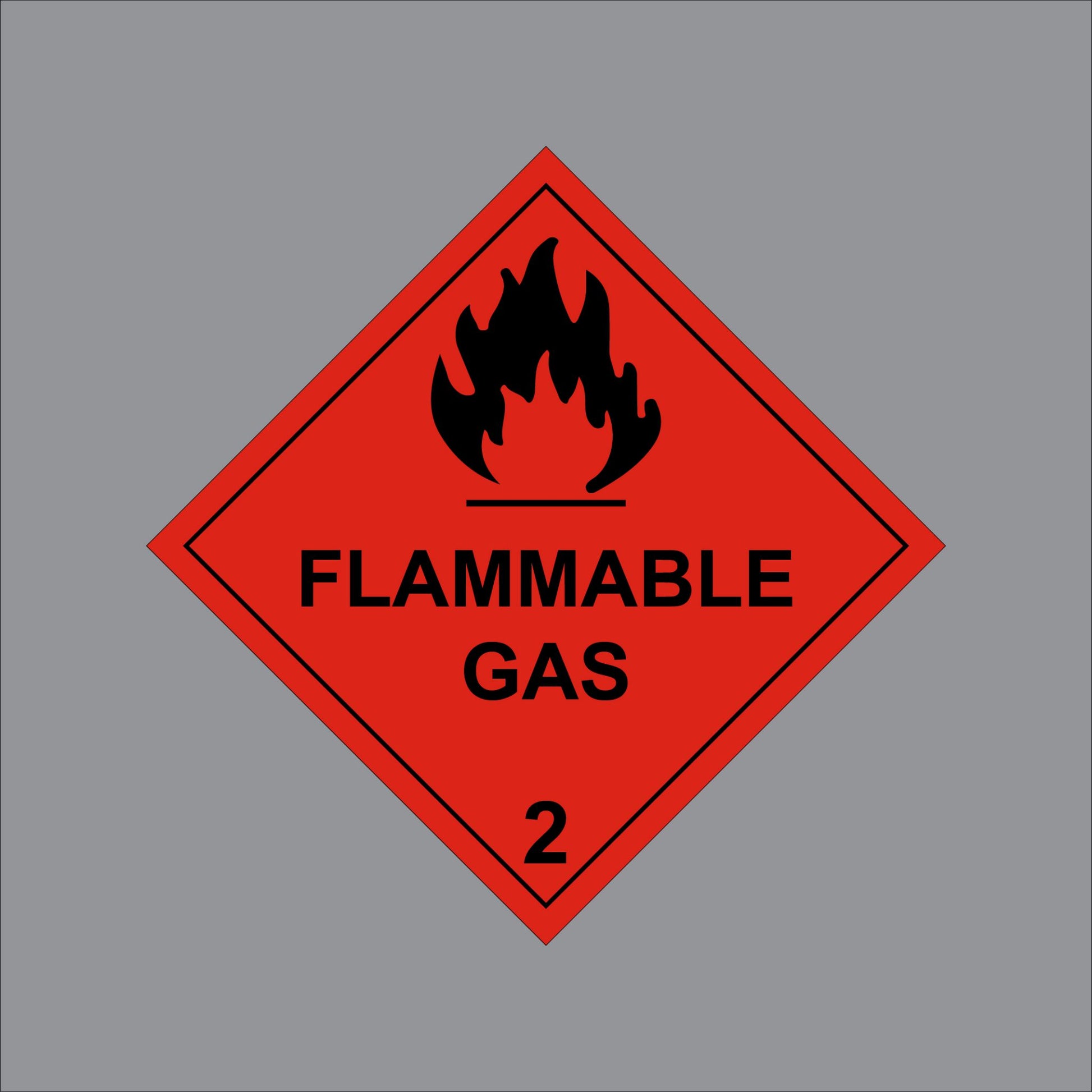 17WIL0010 Wilcox Hazchem Flammable Gas 2