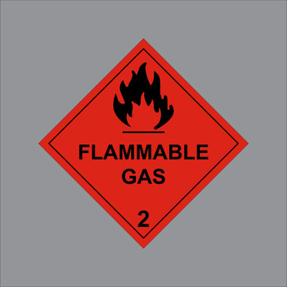 17WIL0010 Wilcox Hazchem Flammable Gas 2