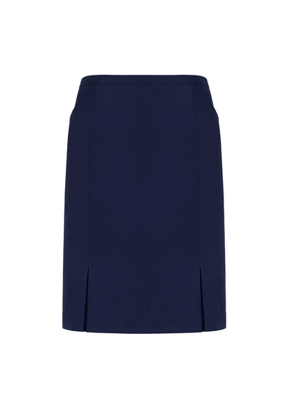 BizCorporate 20720 Womens Siena Front Pleat Detail Straight Skirt product front