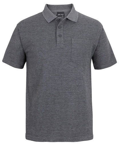 JB's 210 Pocket Polo Charcoal Marle -S