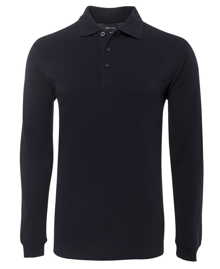 JB's L/S Polo Black -S