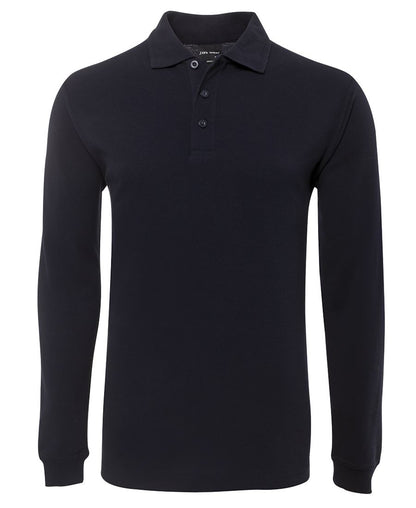 JB's L/S Polo Black -S