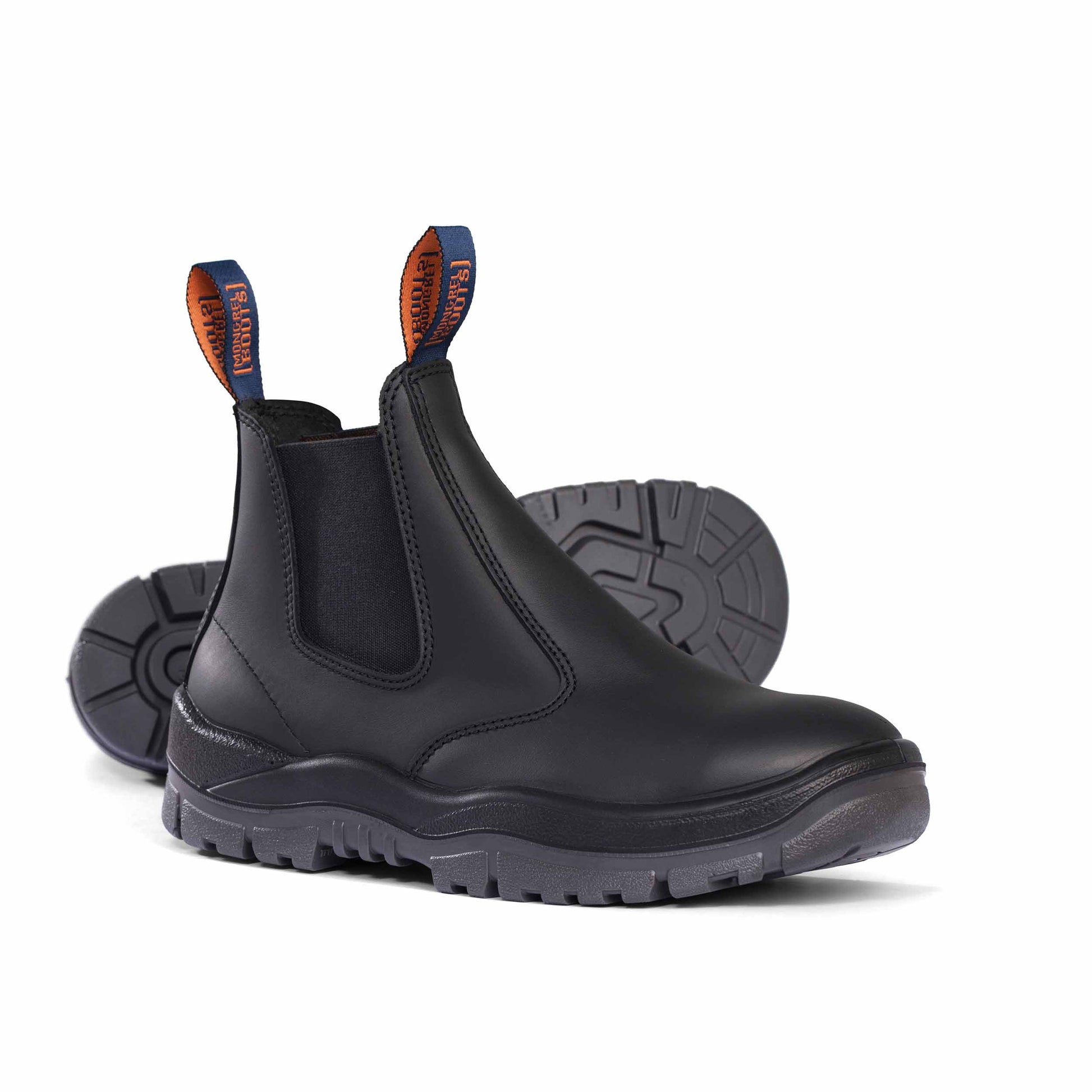 Black Hero - Mongrel Boots 240020 Black Premium Elastic Sided Boot